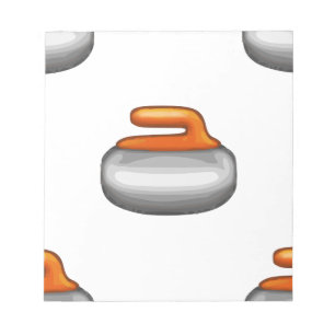 Curlingstein-Emoji Notizblock