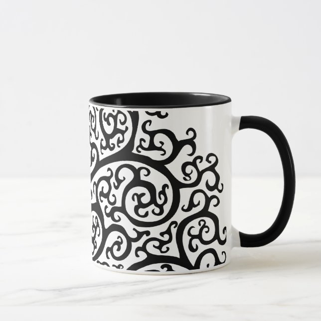 CurliQ Laub-Tasse Tasse (Rechts)