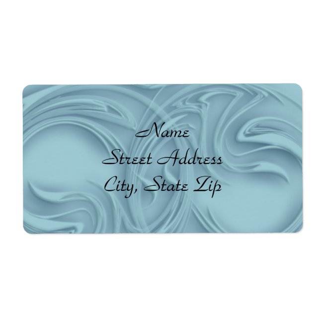 Curls Over Blue Artwork Book Identification (Vorne)