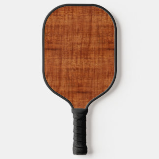 Curly Acacia Holz Grain Look Pickleball Schläger