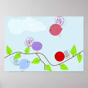 Curly Birdies 1 Poster