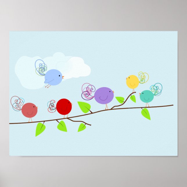 Curly Birdies 2 Poster (Vorne)