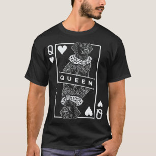 Curly Coated Retriever Königin der Herzen Hund T-Shirt