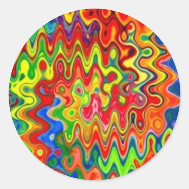 Curly Colors Stickers (Vorderseite)