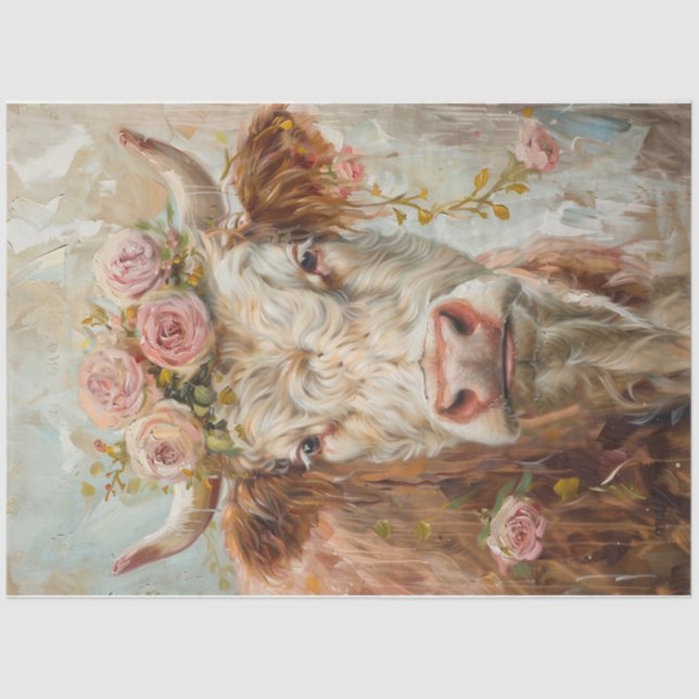 Curly Cow Seidenpapier (Vorderseite)