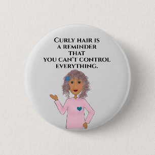 Curly Hair-Angebot Button