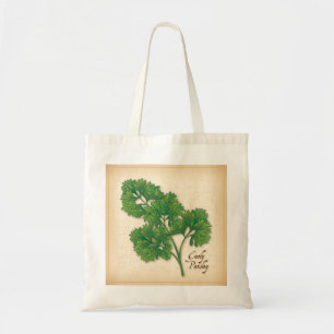 Curly Parsley Herb Tragetasche