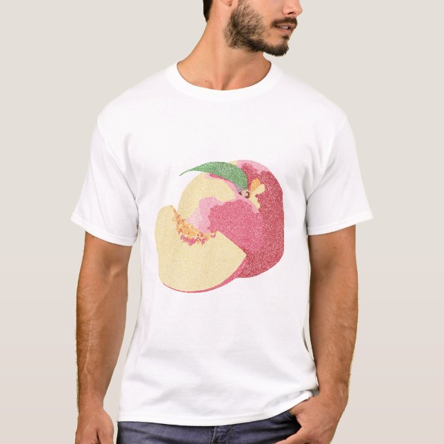 Curly Sweet Peaches T-Shirt (Vorderseite)