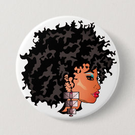 CURLZ "LIZA" Knopf Button