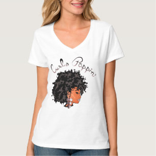 CURLZ "LIZA KRÄUSELT POPPIN" T - Shirt