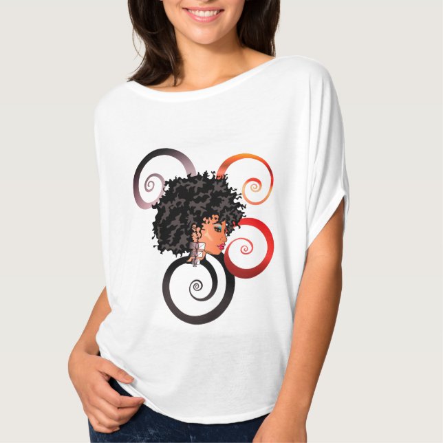 CURLZ "LIZA" T - Shirt (Vorderseite)
