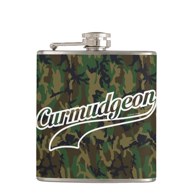 Curmudgeon Flask Flachmann (Vorderseite)