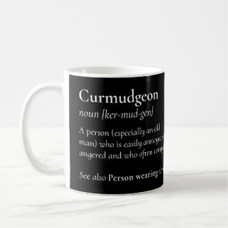 Curmudgeon für die Grumpie, Grouchy, Vater oder Va Kaffeetasse