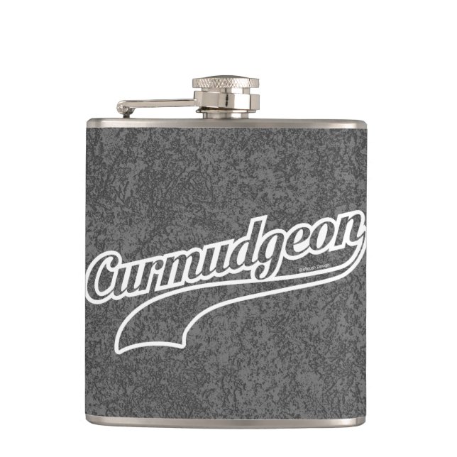 Curmudgeon Hip Flask Flachmann (Vorderseite)