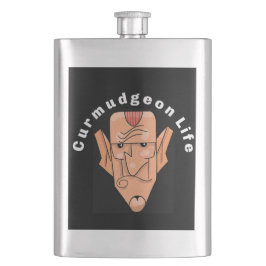 Curmudgeon Life Flachmann