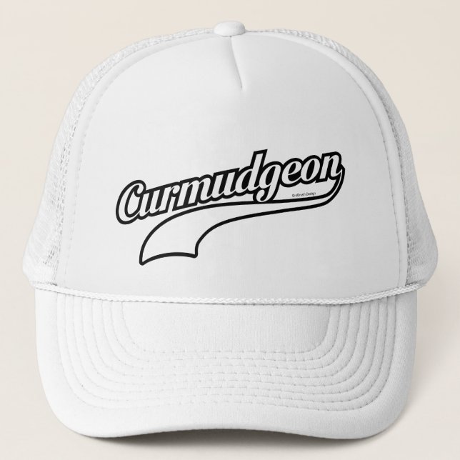 Curmudgeon Truckerkappe (Vorderseite)