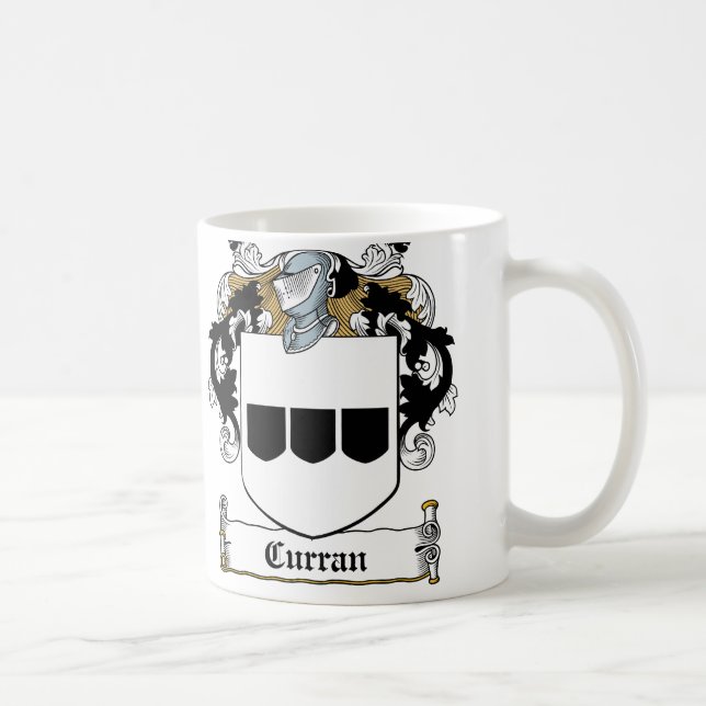 Curran Familienwappen Tasse (Rechts)