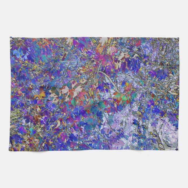 Currant-Blätter Tree Art Table Dining Serviertable Geschirrtuch (Horizontal)