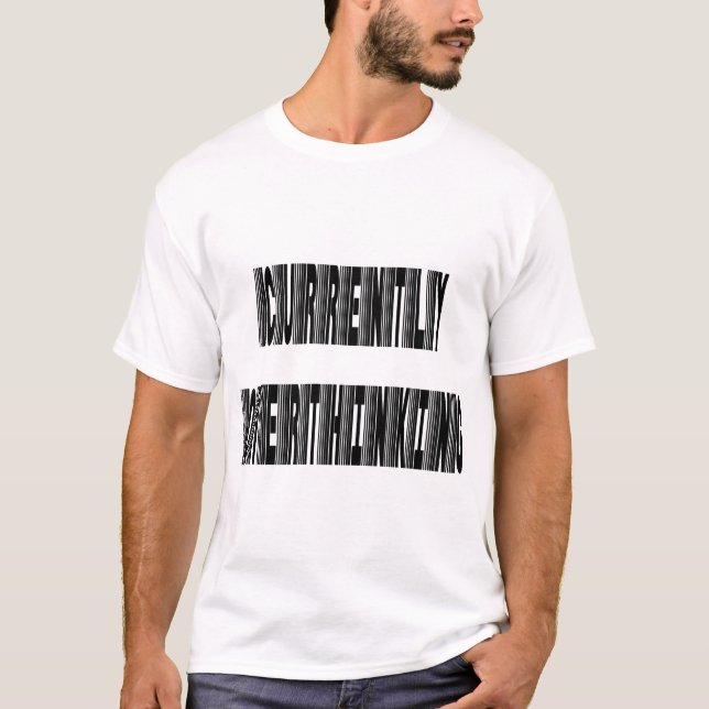 Currently Overthinking T-Shirt (Vorderseite)