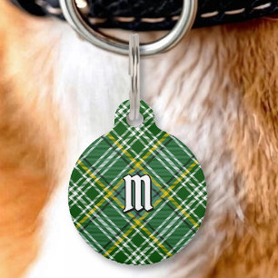 Currie-Clan-Tartan Haustiermarke