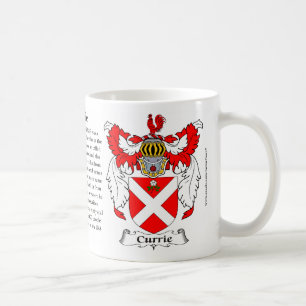Currie Familien-Wappen Kaffeetasse