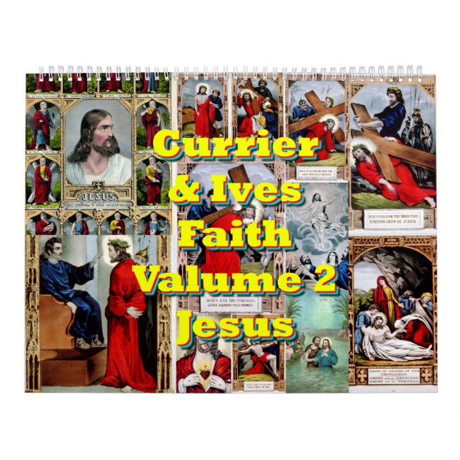 Currier & Ives Faith Volume 2 - Jesus Kalender (Titelbild)