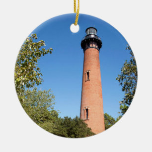 Currituck Beach Lighthouse Keramik Ornament