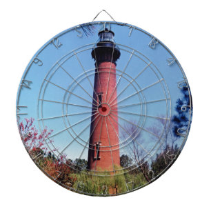 Currituck-Leuchtturm Dartscheibe