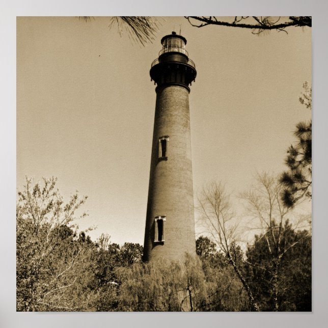 Currituck Leuchtturm Poster (Vorne)