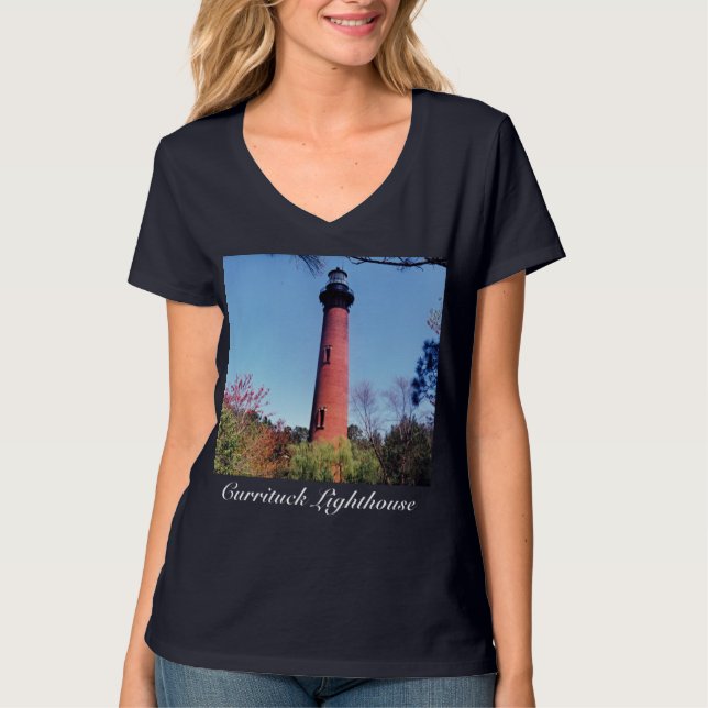 Currituck-Leuchtturm T-Shirt (Vorderseite)