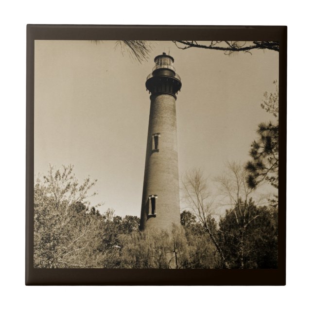 Currituck Lighthouse Fliese (Vorderseite)