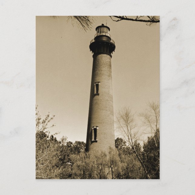 Currituck Lighthouse Postkarte (Vorderseite)