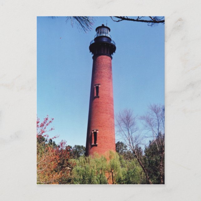 Currituck Lighthouse Postkarte (Vorderseite)