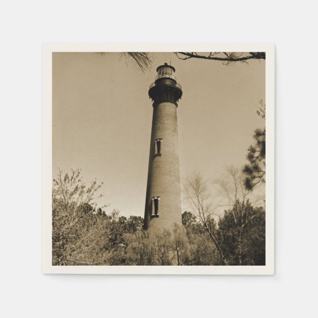 Currituck Lighthouse Serviette (Vorderseite)