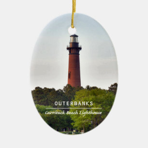 Currituck Strand-Licht Keramikornament