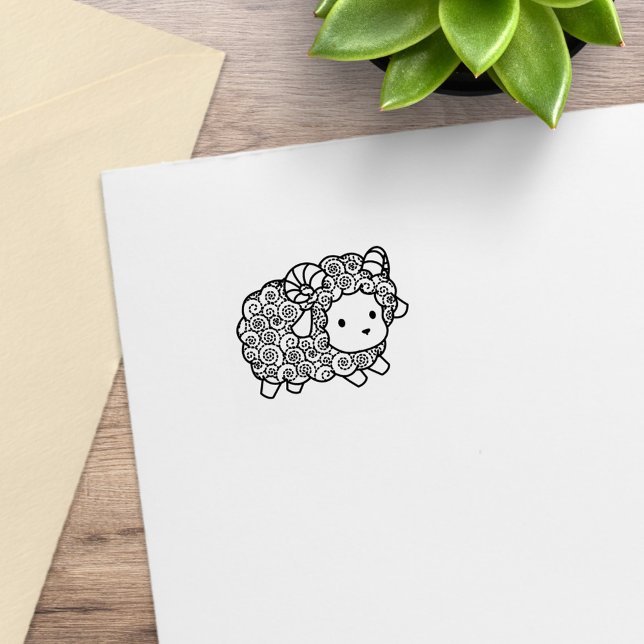Curry Coat Little Sheep Ram 2 Gummistempel (Von Creator hochgeladen)