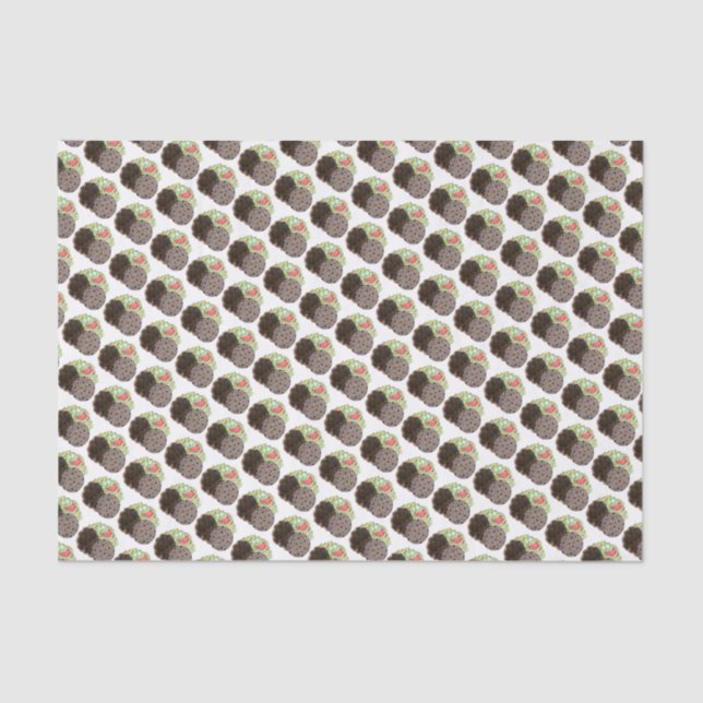 Curry Goat Rice and Peas Jamaican Caribbean Food Seidenpapier (Vorderseite)