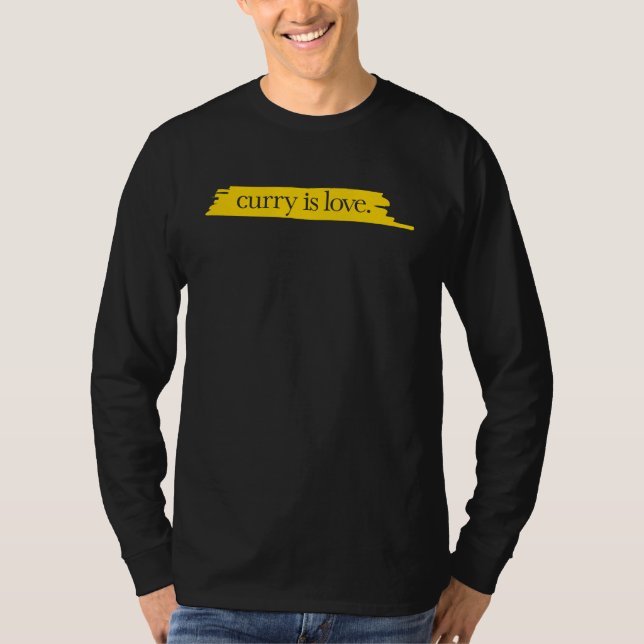 Curry is Love Stylized Curry T-Shirt (Vorderseite)