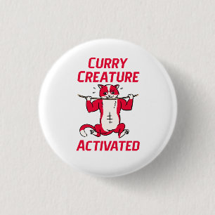 Curry Kreatur Aktiviert Curry Liebhaber Button