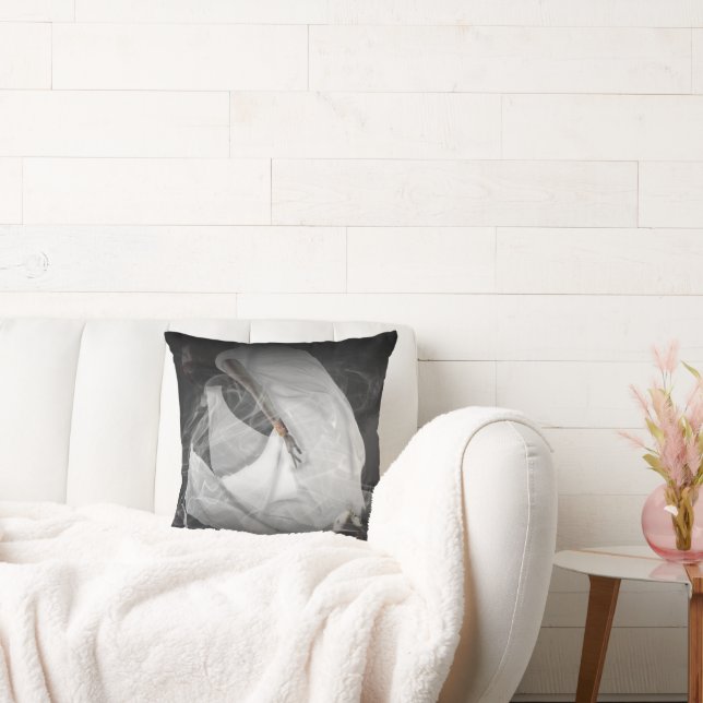 Cursed by Beauty Throw Pillow Kissen (Liege)