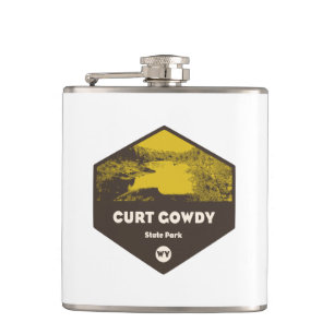 Curt Gowdy Staat Park Wyoming Flachmann