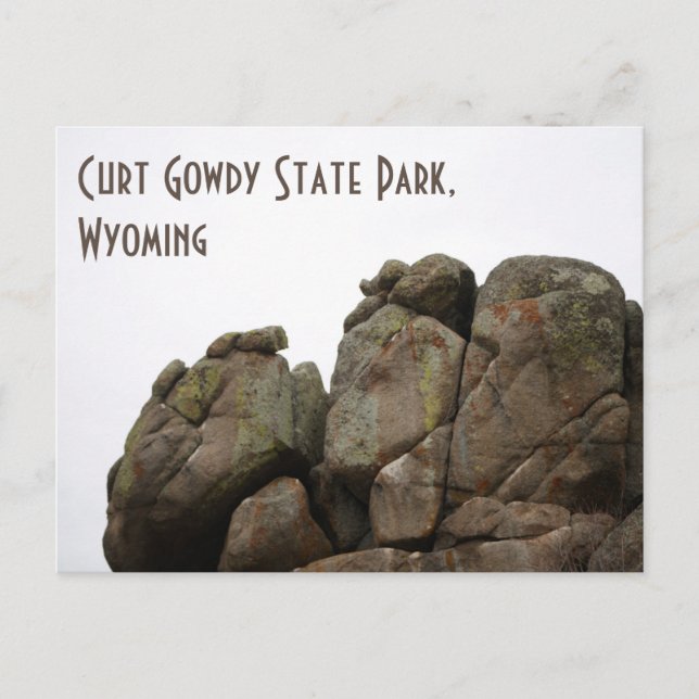 Curt Gowdy Staat Park, Wyoming Postcard Postkarte (Vorderseite)