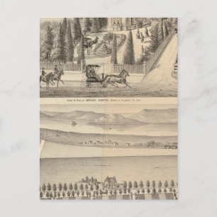 Curtis farm, Poirier Tract Postkarte