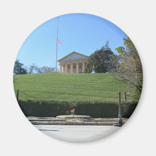 Curtis-Lee Villa u. JFK Flamme Magnet