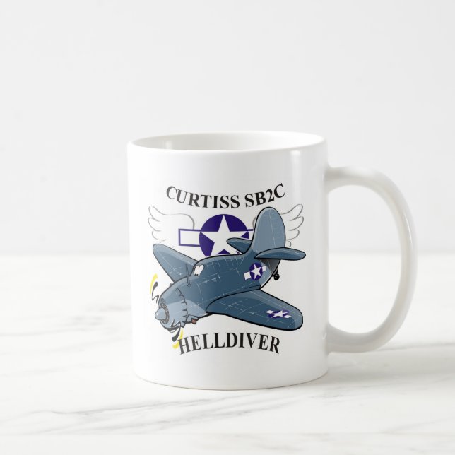 curtis sb2c helldiver kaffeetasse (Rechts)