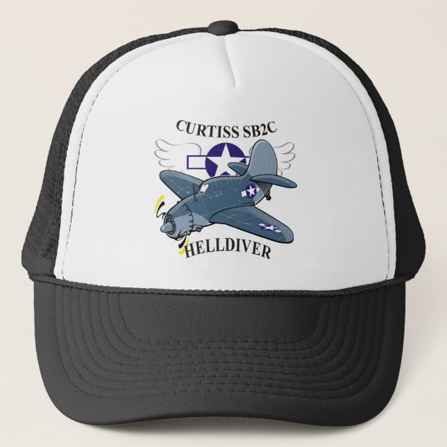 curtis sb2c helldiver truckerkappe (Vorderseite)