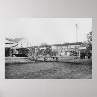 Curtiss-Hering-Flugmaschine, Anfang der 1900er Jah Poster