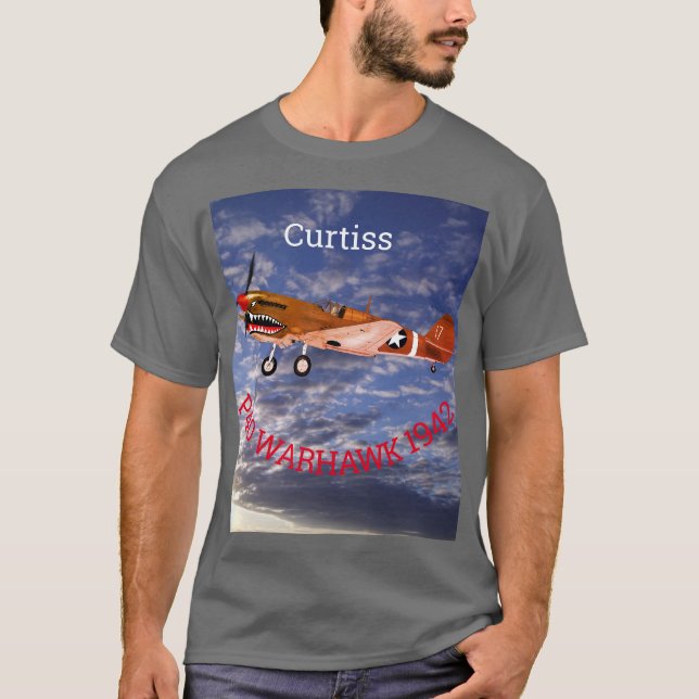 Curtiss P-40 Warhawk T-Shirt (Vorderseite)