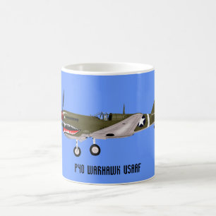 Curtiss P-40 Warhawk Tasse