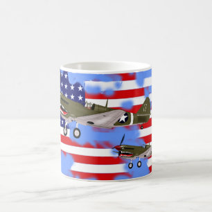 Curtiss P-40 Warhawk-Tasse Tasse